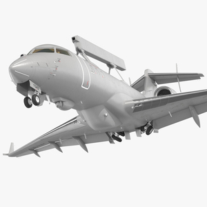 3D Airborne Early Warning and Control SE-RMY Rigged model