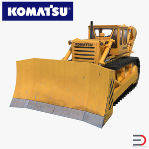 Bulldozer Komatsu 3D