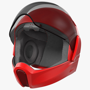 3D Smart Motorcycle Helmet model