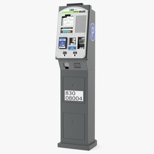 3D Digital Parking Meter