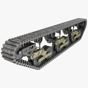 3D Light Tank Track