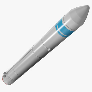 Single Stage Rocket 3D model