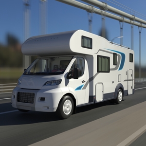 Bessacarr Modern Motorhome Recreational Vehicle 3D