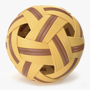 3D model Sepak Takraw Sport Kick Rattan Ball