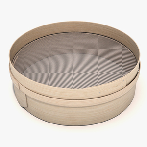 Wooden Sieve 3D