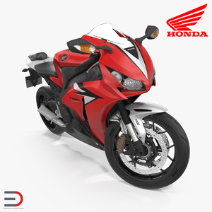 New Honda CBR1000RR Fireblade SP 2016 Rigged 3D model