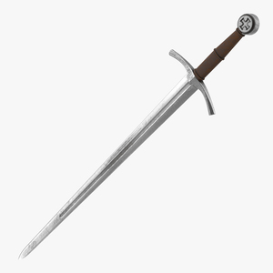 Crusader Sword 3D model