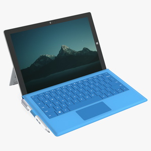 Microsoft Surface Pro with Type Cover 3D