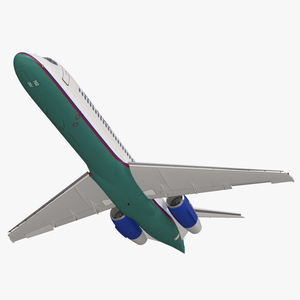 Boeing 717 200 AirTran Airways Rigged 3D