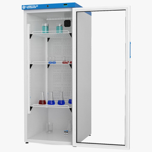 3D model Labcold Cooled Incubator 340L with Flask