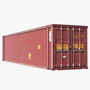 3D 45ft Pallet Wide High Cube Container