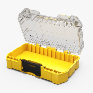 3D Plastic Storage Toolbox model