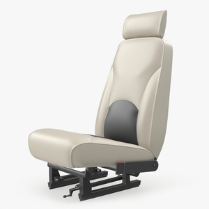 3D model Light Airplane Pilot Seat