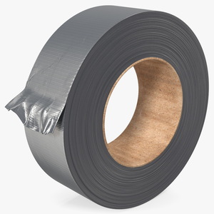 Realistic Duct Tape Roll 3D model