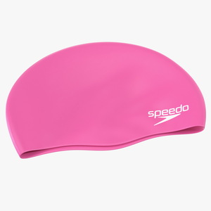 3D Speedo Waterproof Swim Cap Pink