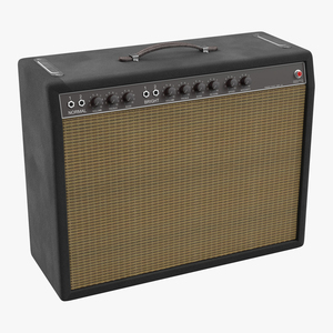 3D Retro Guitar Amp