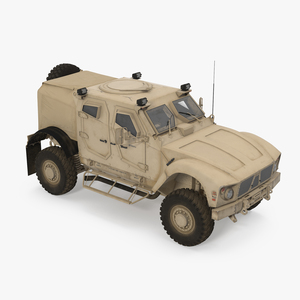 3D model Oshkosh M ATV Protected Military Vehicle