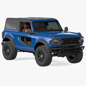 3D Two Door 4X4 SUV