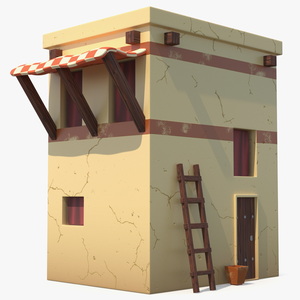 Stylized Arabian House 3D