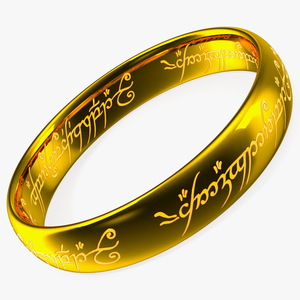 3D Original Ring from LOTR model