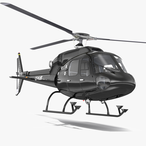 Private Eurocopter AS355 3D model