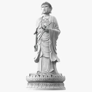 3D Buddhist Statue Wat Phothikyan Phut Thak Tham for 3D Print model