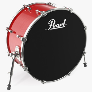 3D model Drum Head with Pedal