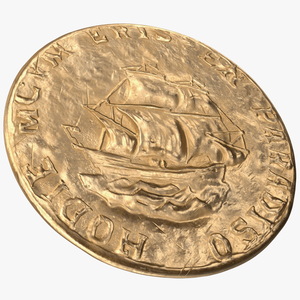 3D model Treasure Pirate Gold Coin