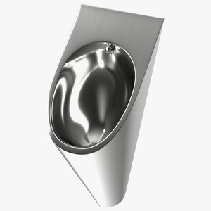 3D Stainless Steel Pod Urinal