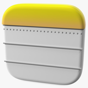 3D iPhone iOS Notes Icon