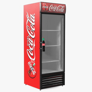 3D Coca Cola Fridge