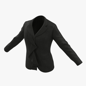 Women Suit Jacket 3 3D model