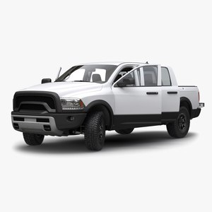 3D Generic Pickup 2 Rigged model