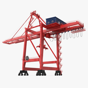 Ship to Shore Crane 3D model