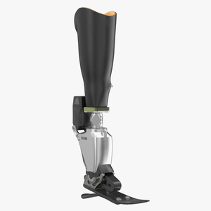 3D model Advanced Prosthetic Leg BiOM Rigged