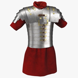 3D Roman Legionnaire Lorica Waist Armor Worn