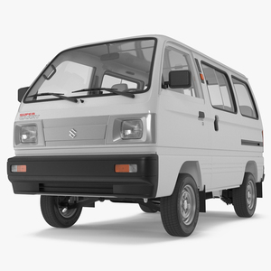 Suzuki Super Carry Passenger Van 3D