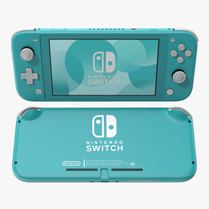 3D model Nintendo Switch Lite Turquoise