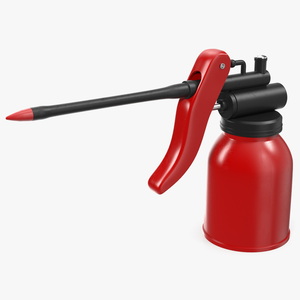 Oil Can Squirt Pump 3D model