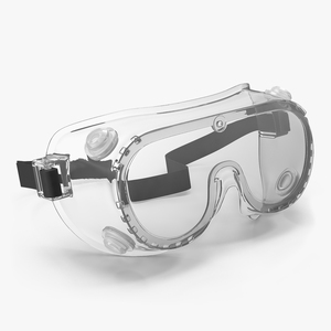 Scientific Safety Goggle 3D model