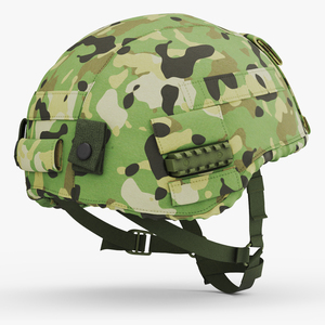 3D model Grass Case Green Helmet Ratnik