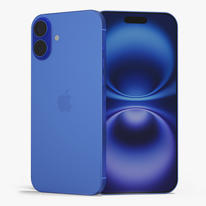 Apple IPhone 16 Plus Ultramarine 3D