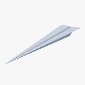 3D Paper Plane