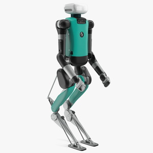 Digit Robot Rigged for Cinema 4D 3D