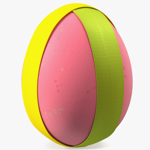 Easter Egg with Ribbon 3D