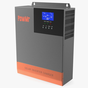 3D PowMr Solar Inverter Charger model