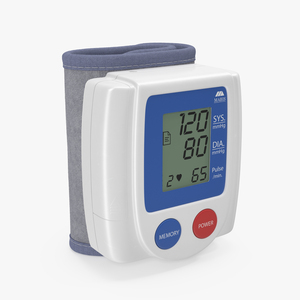 3D Wrist Blood Pressure Monitor model