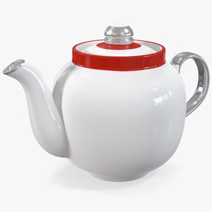 3D Vintage Soviet Teapot