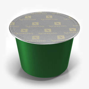 Nespresso Coffee Capsule 3D model