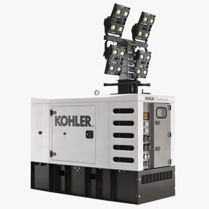 Kohler Generator with Light Mast 3D